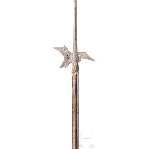 A German halberd, circa 1600