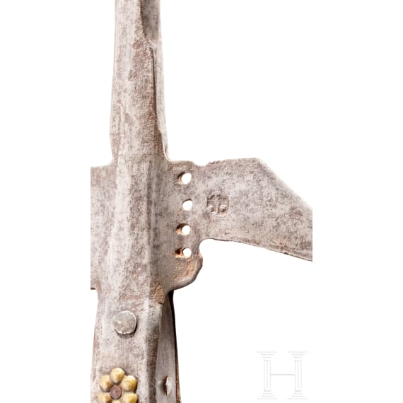 A German halberd, circa 1600