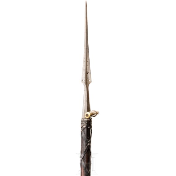 Sp&auml;tgotischer Jagdspie&szlig;, deutsch, 1. H&auml;lfte 16. Jhdt.
