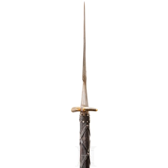 Sp&auml;tgotischer Jagdspie&szlig;, deutsch, 1. H&auml;lfte 16. Jhdt.