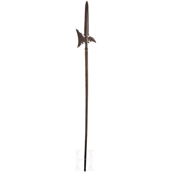Hellebarde im Stil um 1570, Historismus, deutsch, um 1860