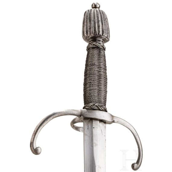 Linkhanddolch mit originaler Scheide, deutsch, um 1600