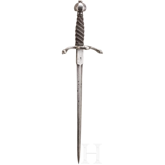 Linkhanddolch, deutsch oder Italien, um 1600