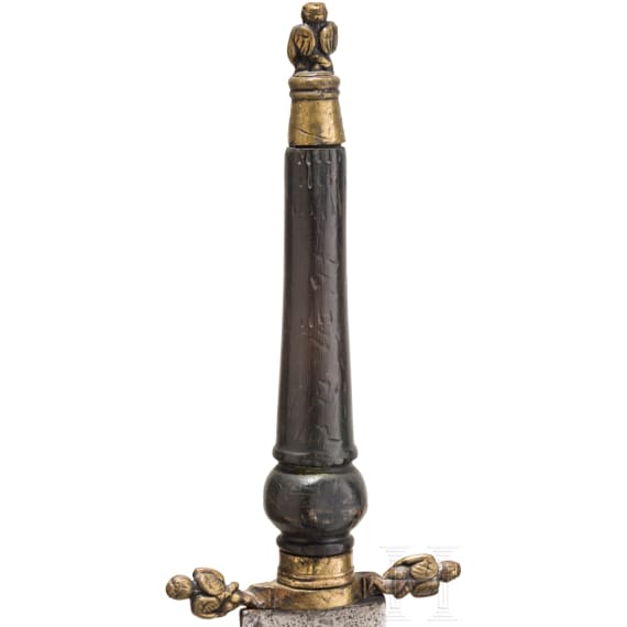 Barockes T&uuml;llenbajonett, deutsch, 2. H&auml;lfte 17. Jhdt.
