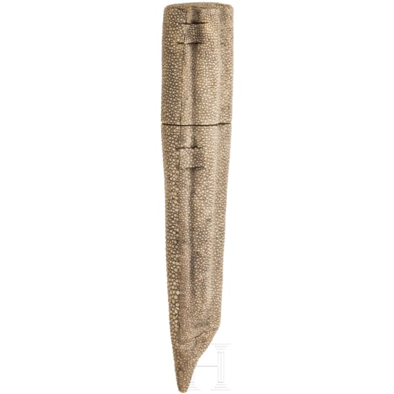 Besteckfutteral aus Rochenhaut, Amsterdam, um 1700