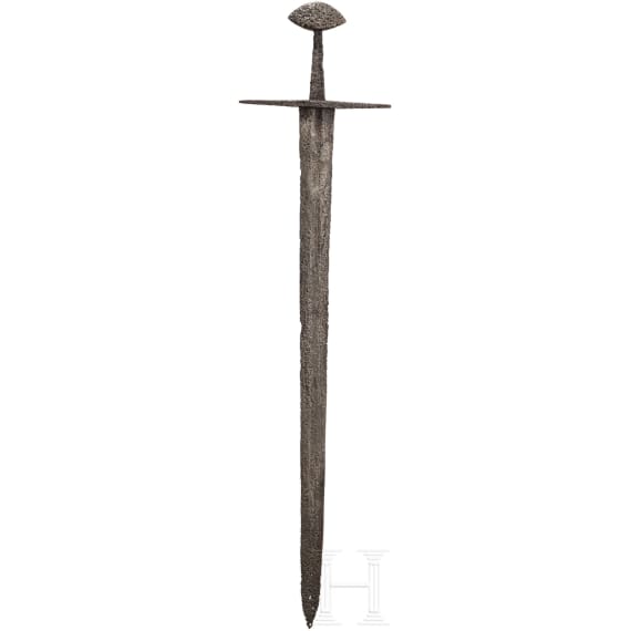 Ritterliches Schwert, deutsch, um 1100