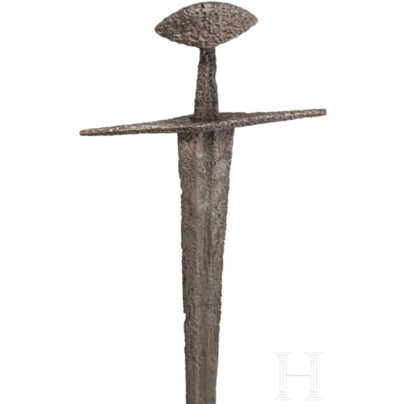 Ritterliches Schwert, deutsch, um 1100