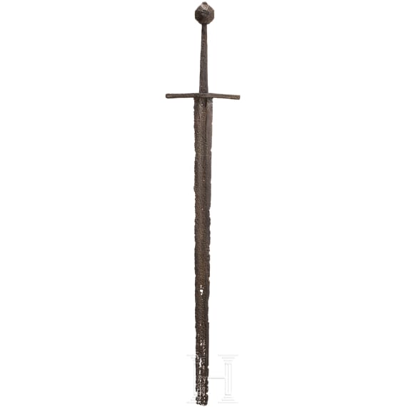 Ritterliches Sattelbaumschwert, deutsch, um 1350