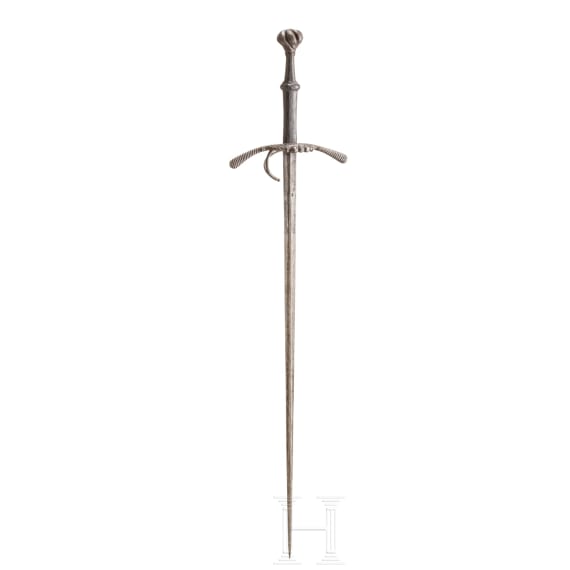 Bedeutendes maximilianisches Stechschwert, s&uuml;ddeutsch, um 1520