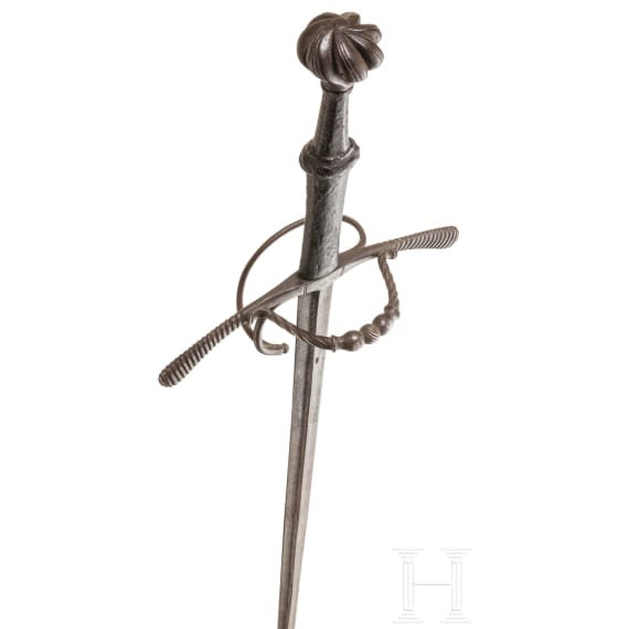 Bedeutendes maximilianisches Stechschwert, s&uuml;ddeutsch, um 1520