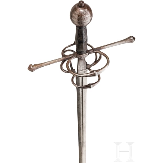 Reitschwert mit Stichklinge, deutsch, um 1560
