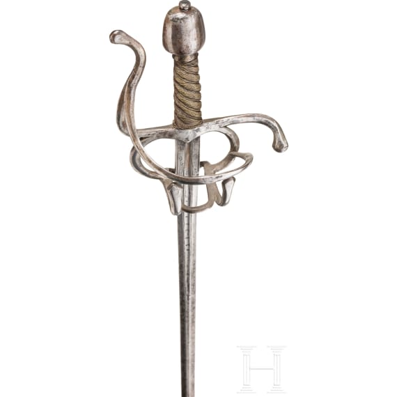 Rapier mit einseitigem Gef&auml;&szlig;, deutsch, um 1600