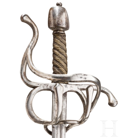 Rapier mit einseitigem Gef&auml;&szlig;, deutsch, um 1600