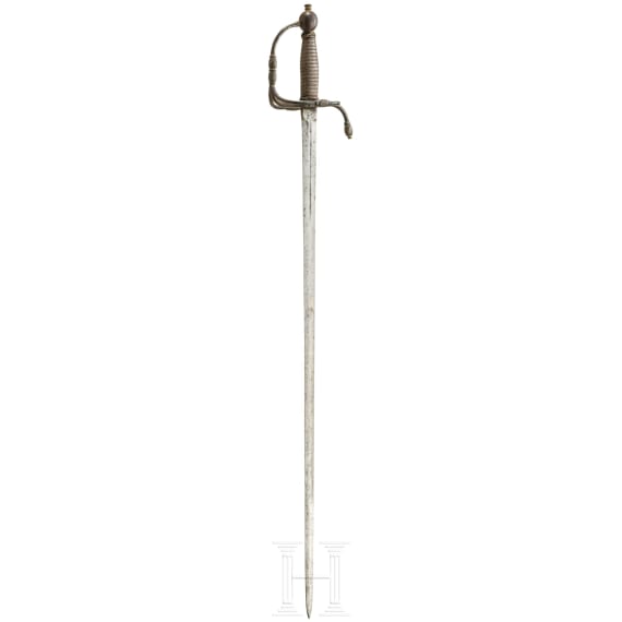Offiziers-Felddegen, deutsch, um 1700