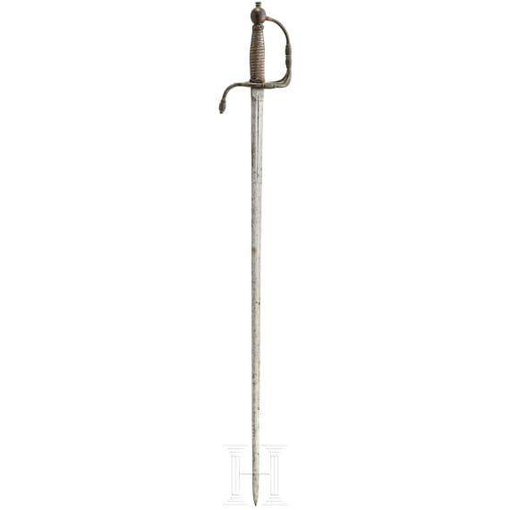 Offiziers-Felddegen, deutsch, um 1700