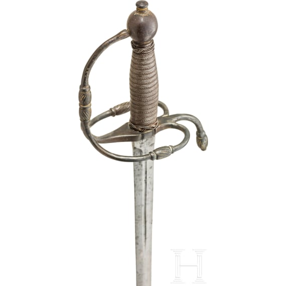 Offiziers-Felddegen, deutsch, um 1700