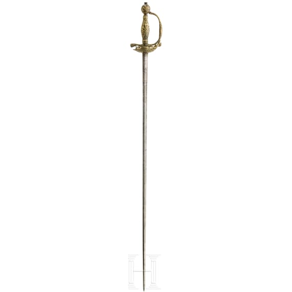 Offiziersdegen, deutsch, um 1750