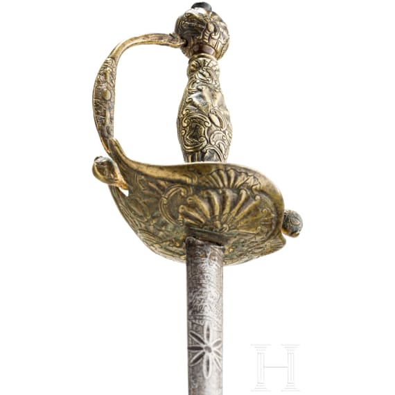 Offiziersdegen, deutsch, um 1750