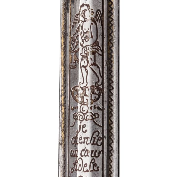 Silbermontierter Galanteriedegen, Frankreich, um 1760