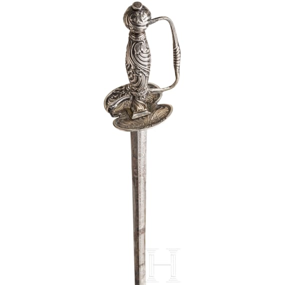 Silbermontierter Galanteriedegen, Frankreich, um 1760