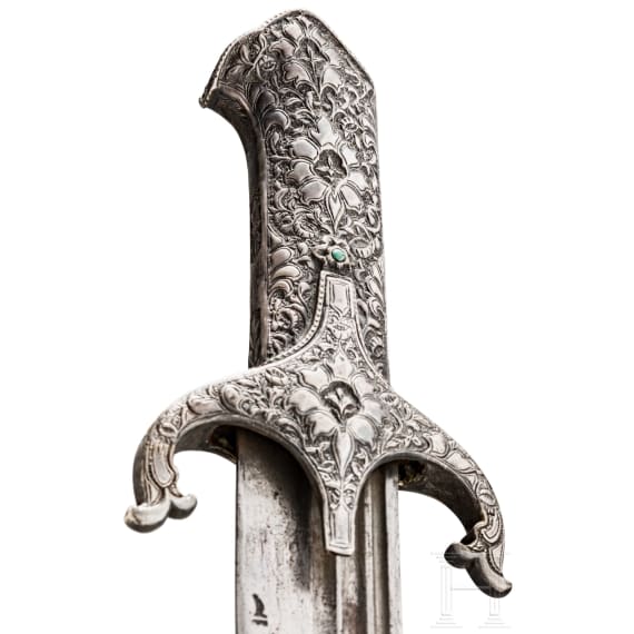 Silbermontierte Karabella im polnischen Stil um 1620, Historismus, um 1900