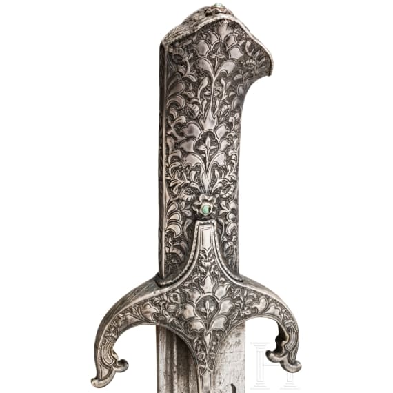 Silbermontierte Karabella im polnischen Stil um 1620, Historismus, um 1900