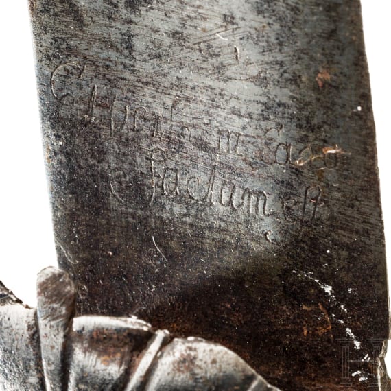 A German hunting sabre, 2nd half of the 17th century