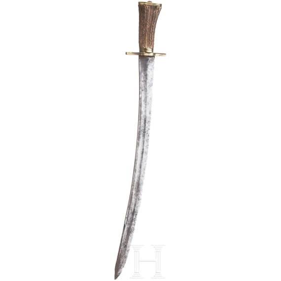 Jagdlicher S&auml;bel, deutsch, 19. Jhdt.