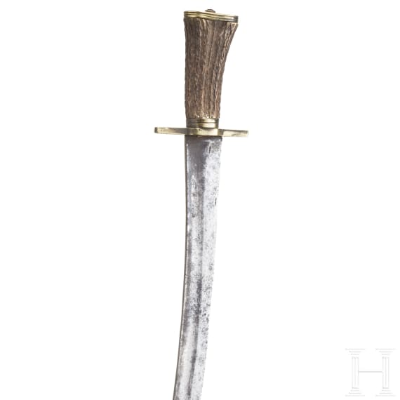 Jagdlicher S&auml;bel, deutsch, 19. Jhdt.
