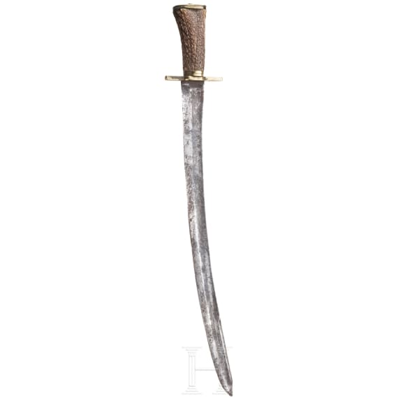 Jagdlicher S&auml;bel, deutsch, 19. Jhdt.
