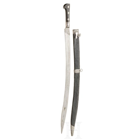 Jagdlicher Yatagan, deutsch/&Ouml;sterreich, 2.H&auml;lfte 18. Jhdt.