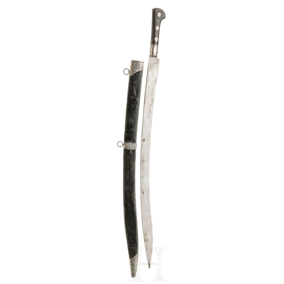 Jagdlicher Yatagan, deutsch/&Ouml;sterreich, 2.H&auml;lfte 18. Jhdt.