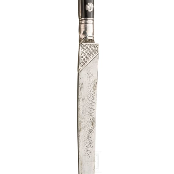 Jagdlicher Yatagan, deutsch/&Ouml;sterreich, 2.H&auml;lfte 18. Jhdt.