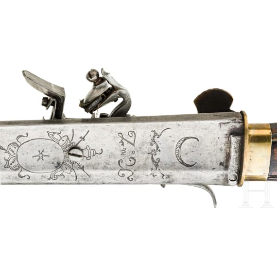Schie&szlig;plaute, deutsch, um 1780