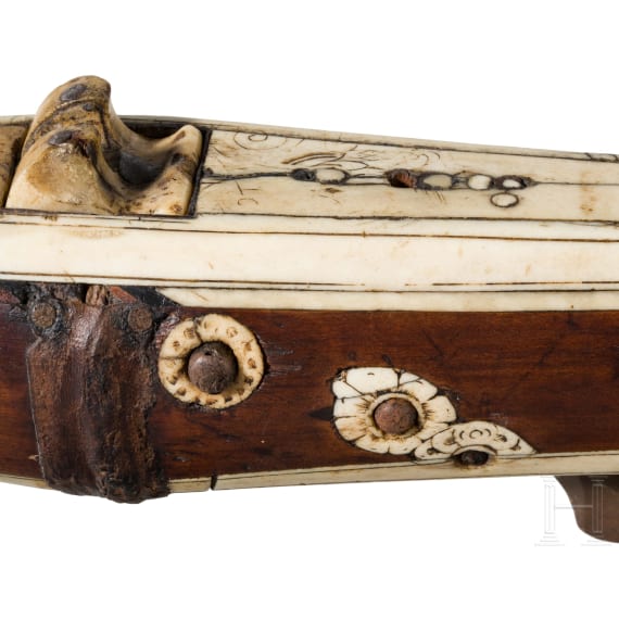 Verbeinte Renaissancearmbrust, Sachsen, um 1600
