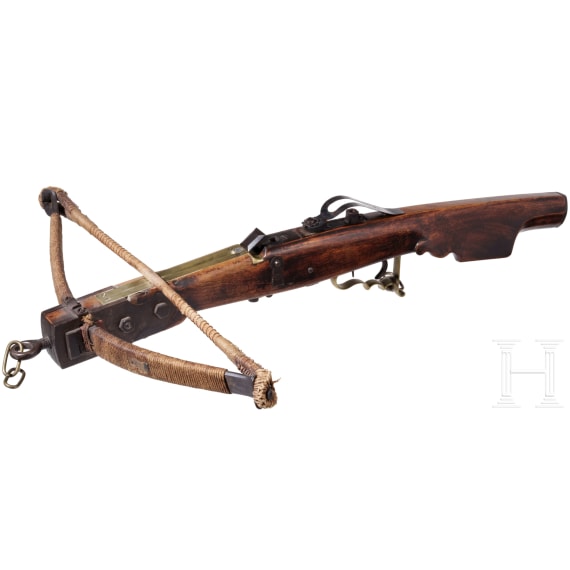 Sch&uuml;tzenarmbrust, Bayern, um 1900