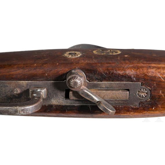 A decorated Bavarian target crossbow, late 19th century