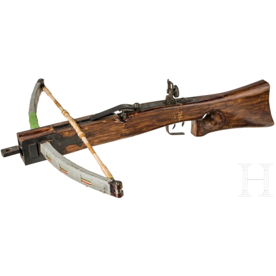 Schwere Sch&uuml;tzenarmbrust, Bayern, 2. H&auml;lfte 20. Jhdt.