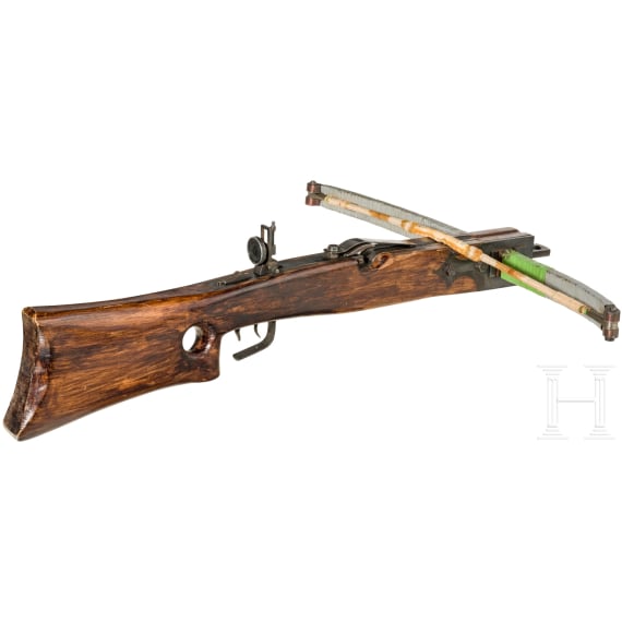 Schwere Sch&uuml;tzenarmbrust, Bayern, 2. H&auml;lfte 20. Jhdt.