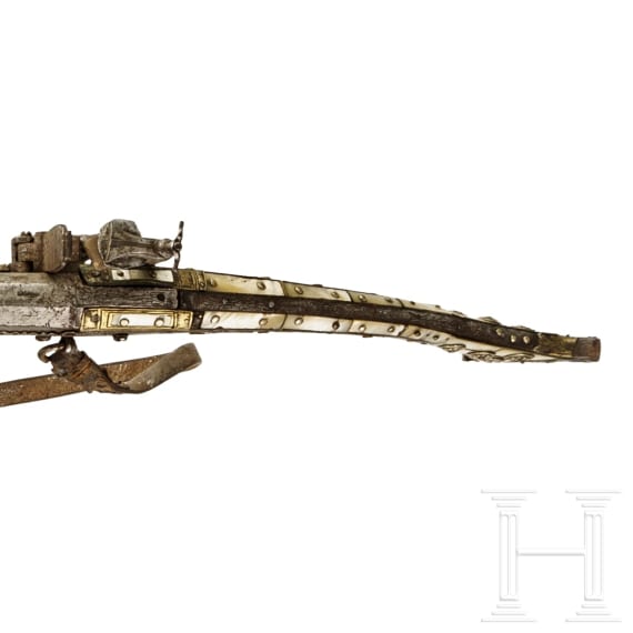 Miquelet-Ganzmetall-Gewehr, Albanien, 19. Jhdt.