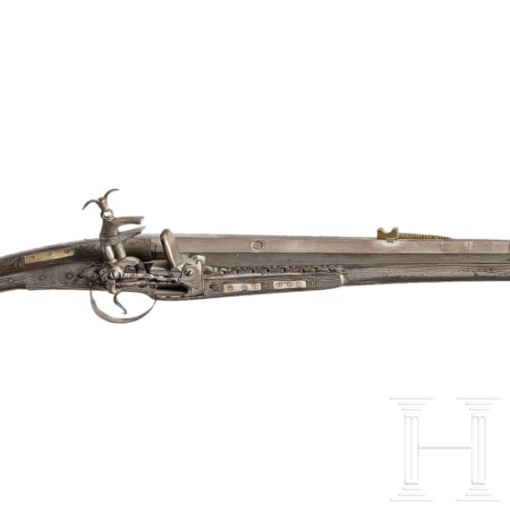 An Albanian Miquelet gun, 19th century
