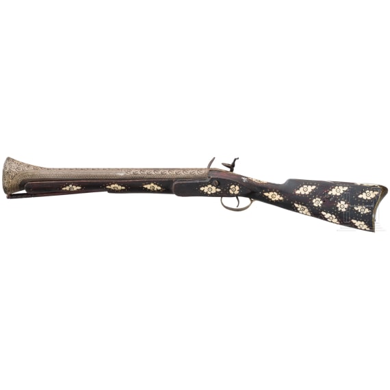 An Ottoman flintlock tromblon, 20th century