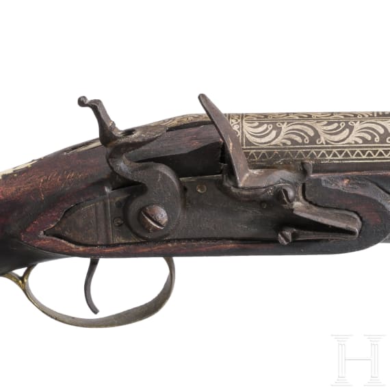 An Ottoman flintlock tromblon, 20th century