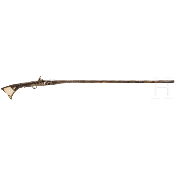 Miquelet-Gewehr (Moukhalla), Marokko, 2. H&auml;lfte 19. Jhdt.