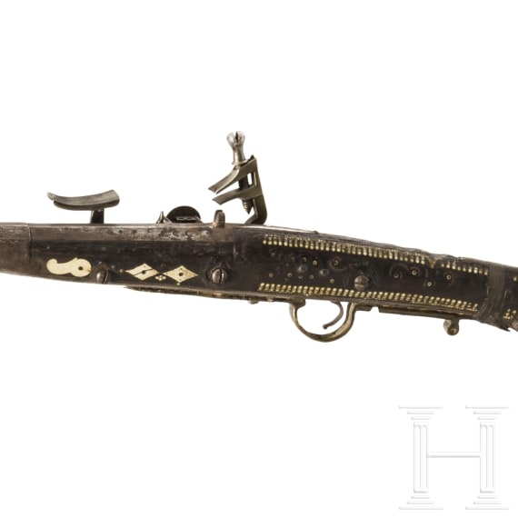 Miquelet-Gewehr (Moukhalla), Marokko, 2. H&auml;lfte 19. Jhdt.