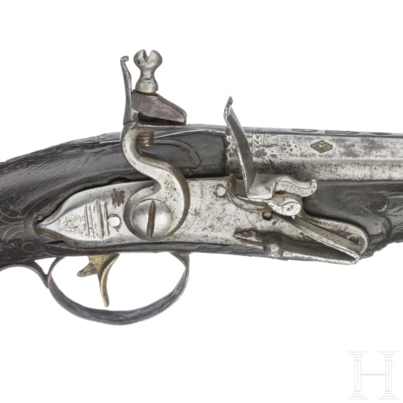 Steinschlosspistole, balkant&uuml;rkisch, um 1800