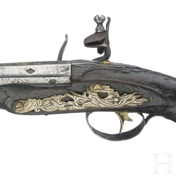 Steinschlosspistole, balkant&uuml;rkisch, um 1800