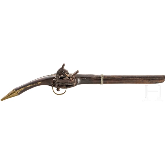 Rattenschwanz-Miqueletpistole, Albanien, datiert 1842