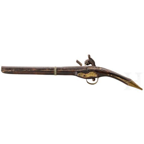 Rattenschwanz-Miqueletpistole, Albanien, datiert 1842