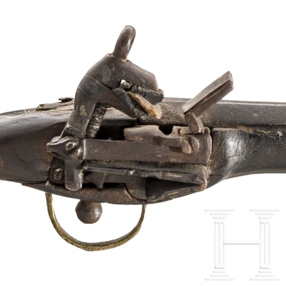 Rattenschwanz-Miqueletpistole, Albanien, datiert 1842